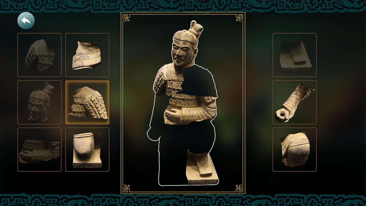 博物馆触摸屏界面