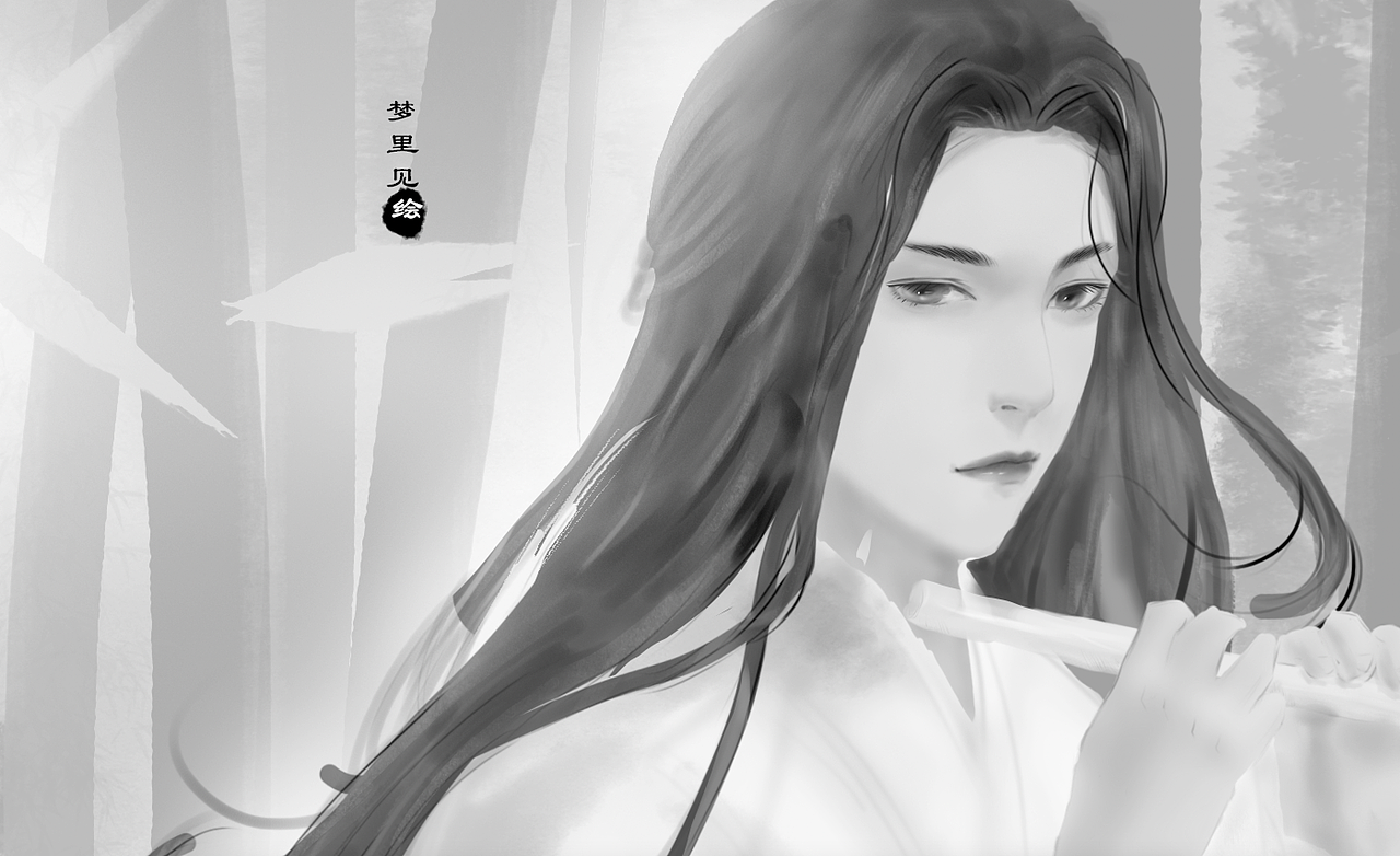 古风少年（图ZMjk2NzA2NzY0） - 商业插画 - 站酷设计师白胡子老头头原创素材 - 站酷ZCOOL