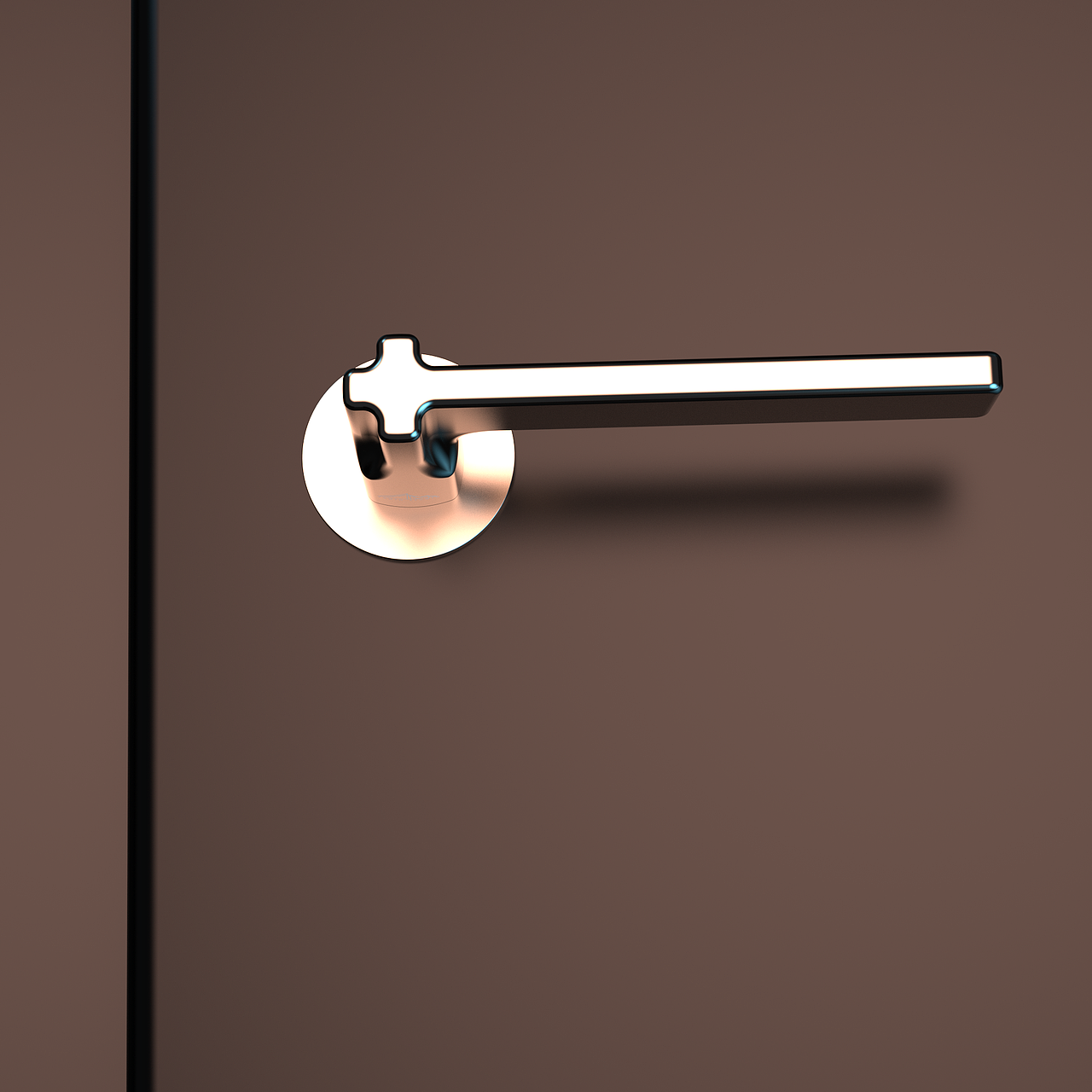 极简门锁 轻奢门把手设计 2022