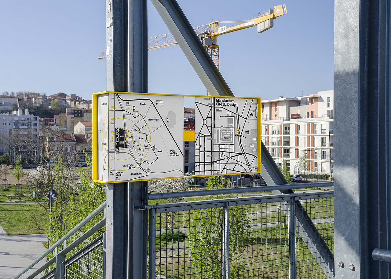 圣埃蒂安城市设计-导视系统