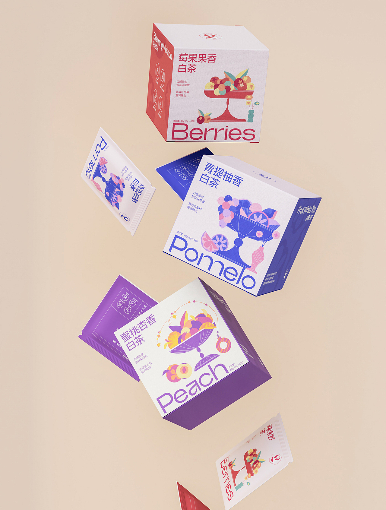 原创｜水果茶包装设计（图ZMzYwOTYxNzY4） - 包装 - 站酷设计师苡安iAN原创素材 - 站酷ZCOOL