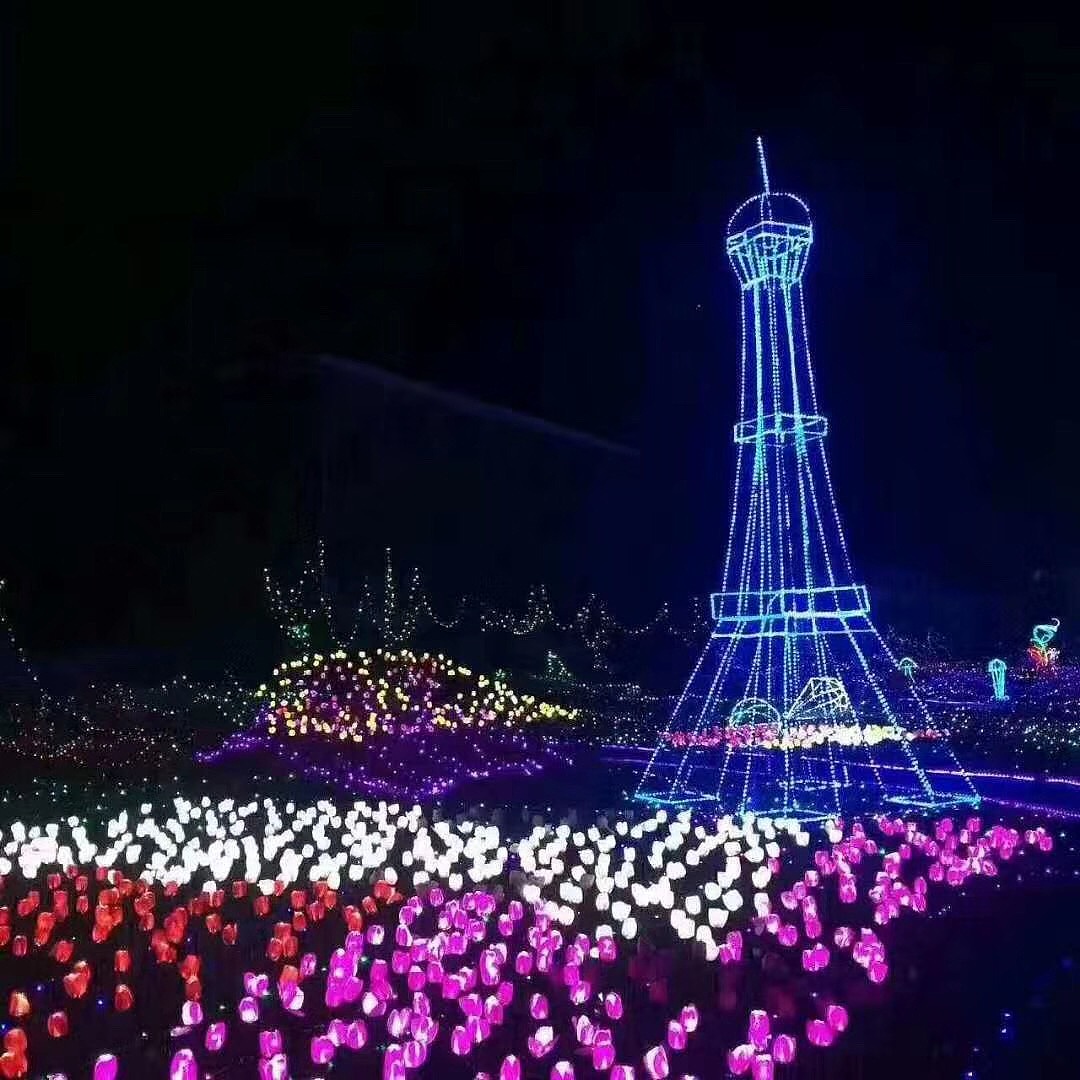 广西来宾灯光节出租灯光节定制租售梦幻灯光节造型厂家