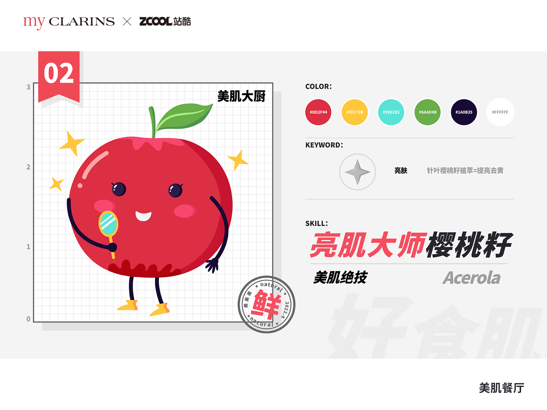 #my CLARINS 寻找天然好食肌# -美肌餐厅（图ZMjk4NjM5NTIw） - 海报 - 站酷设计师dreamer44原创素材 - 站酷ZCOOL