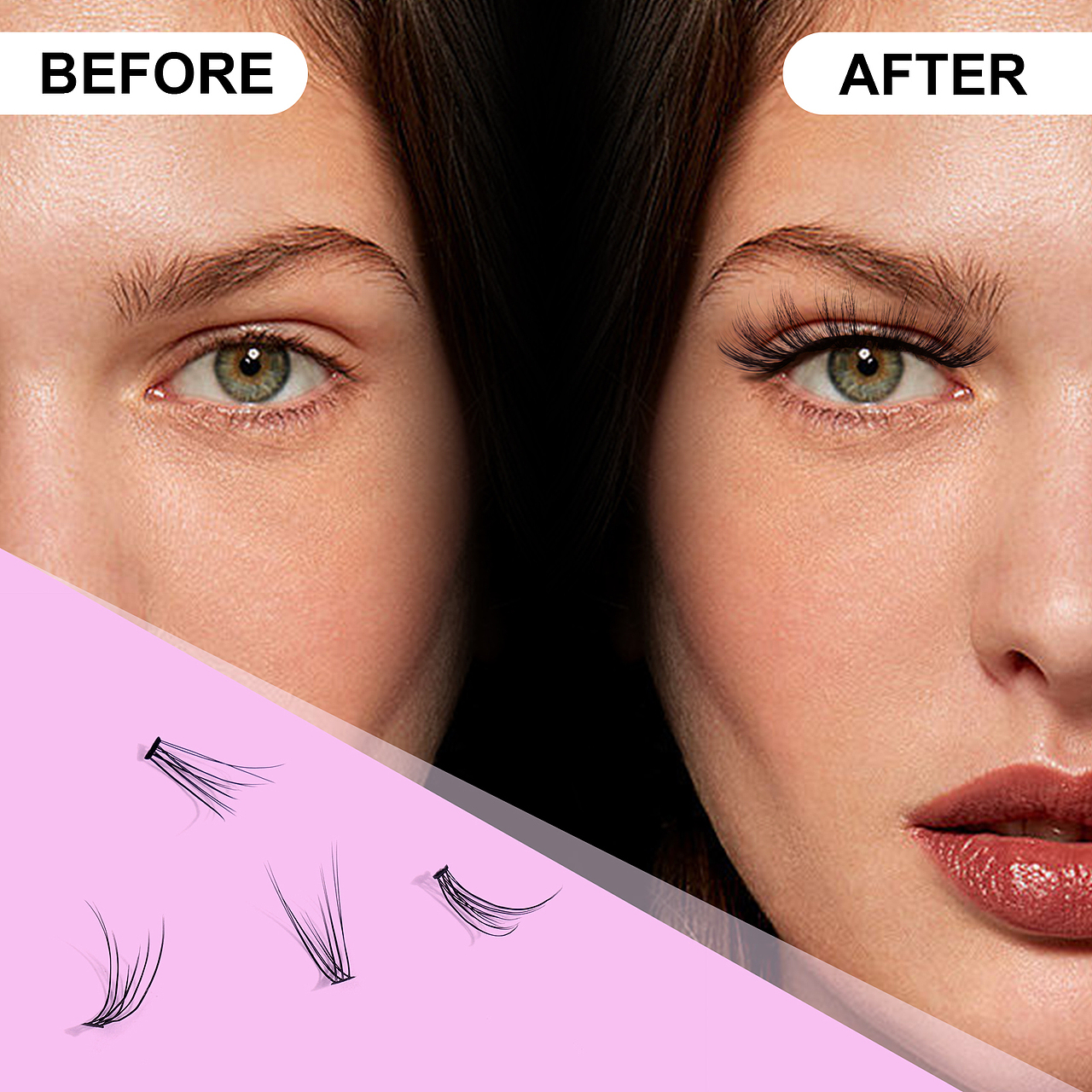 亚马逊睫毛主图A+详情（图ZMzQyMDY0NDE2） - 其他平面 - 站酷设计师及时止孙原创素材 - 站酷ZCOOL