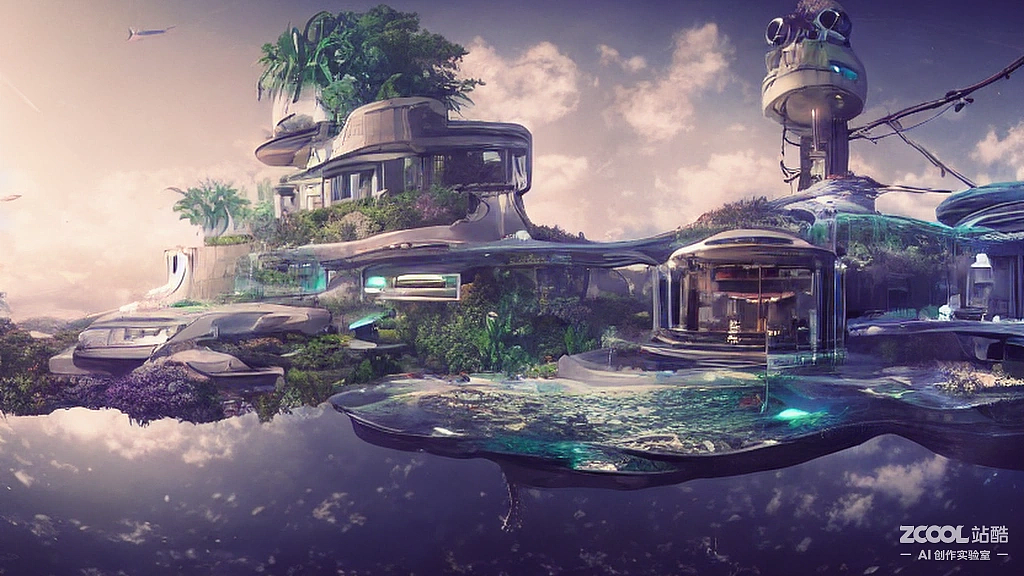 站酷ai【科技乌托邦】【精选版】