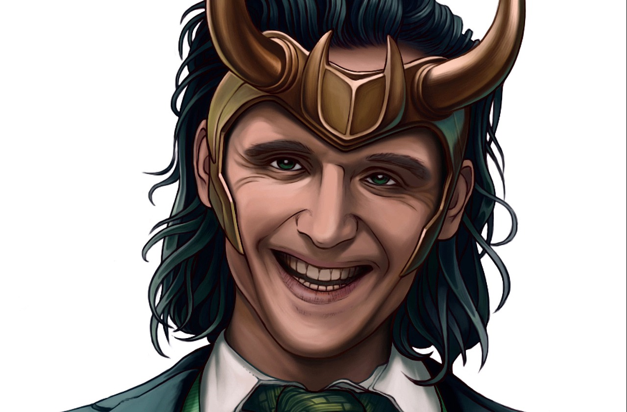 PS手绘教程：洛基President Loki（图ZMzQ1MzUyMDYw） - 创作习作 - 站酷设计师野孩子涂鸦原创素材 - 站酷ZCOOL