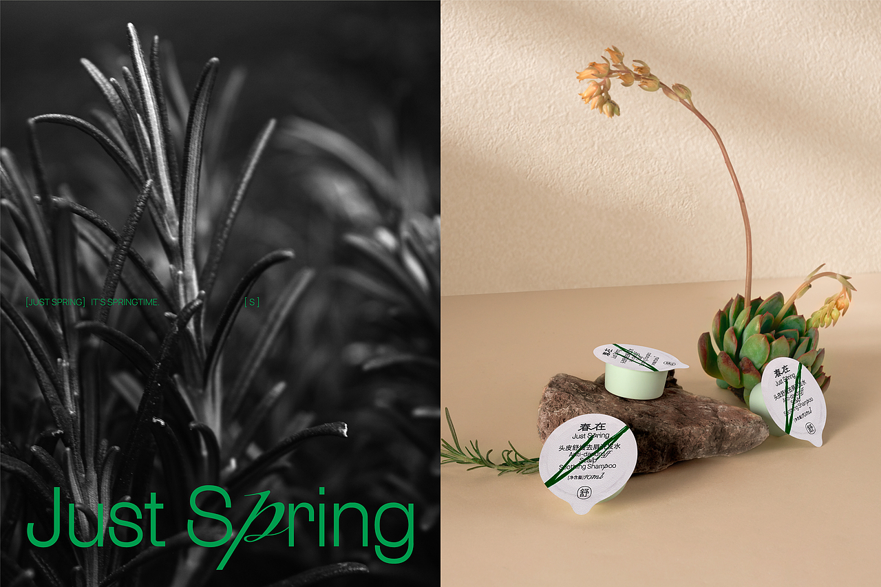 春在Just Spring :化妆品品牌与包装设计