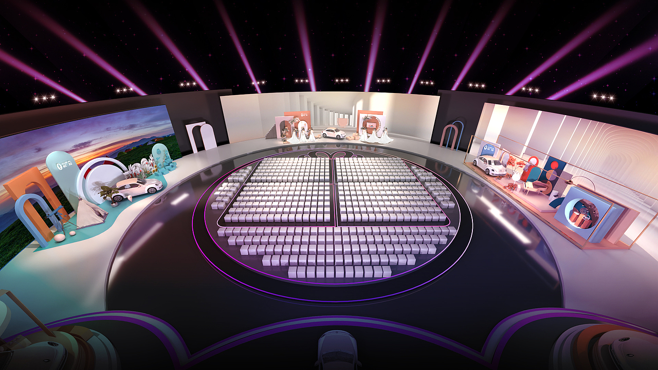 欧拉芭蕾猫上市发布会 提案作品分享（图ZMzA3MDIzMjI0） - 其他三维 - 站酷设计师Karryyan原创素材 - 站酷ZCOOL