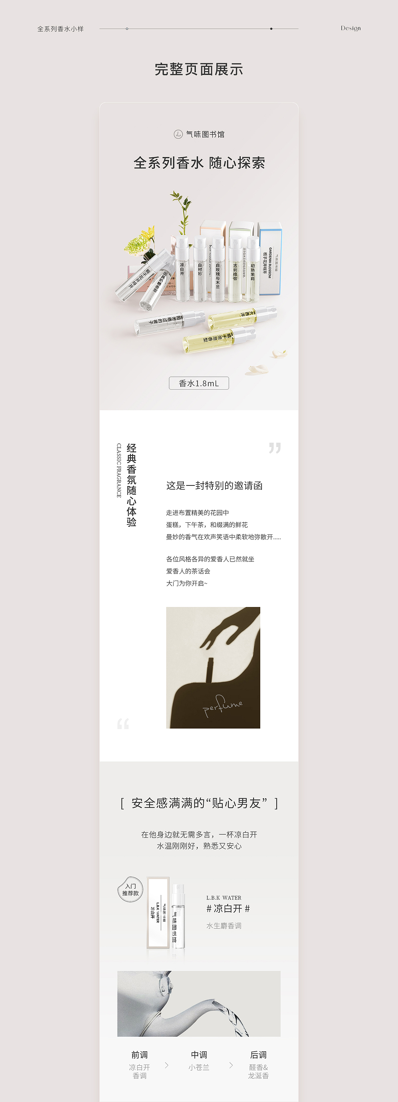 香水详情视觉分享
