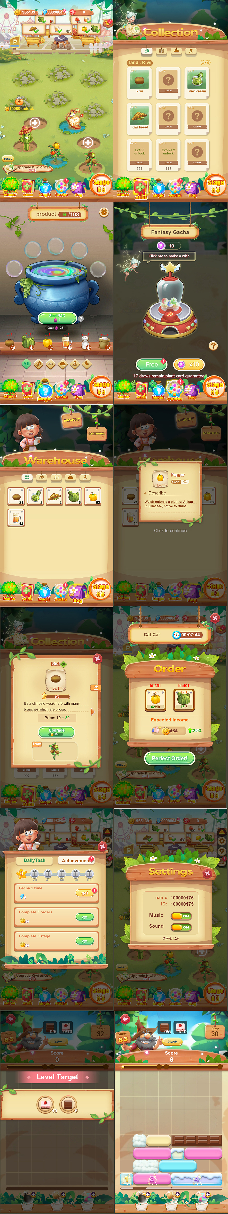 去年一款欧美风三消游戏