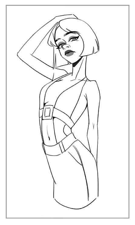 欧美风插画班的一些作品~（图ZMzE2MDI0Njgw） - 商业插画 - 站酷设计师爱画画的烧鸭原创素材 - 站酷ZCOOL