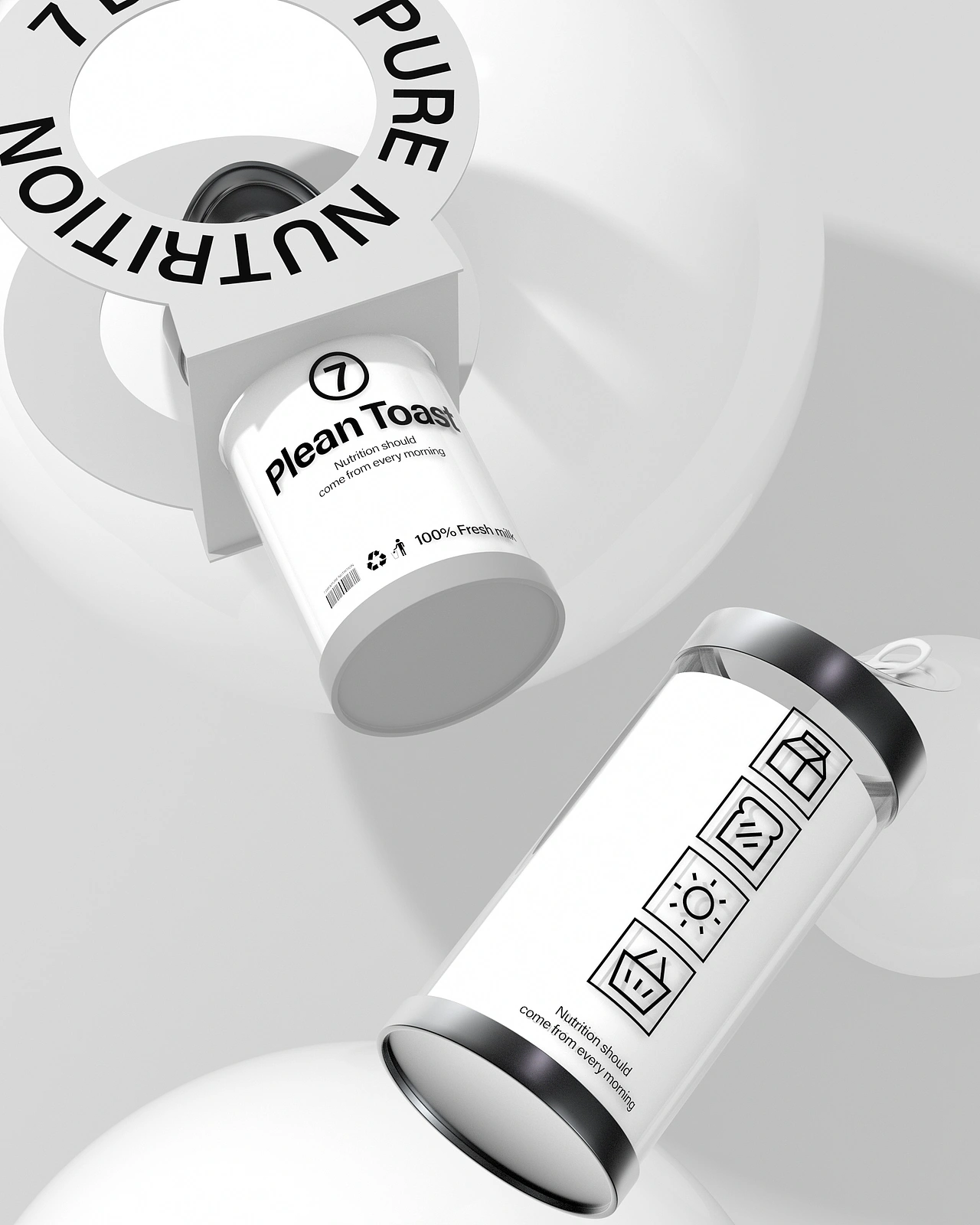 Plean Toast 早餐吐司-餐饮策略视觉设计