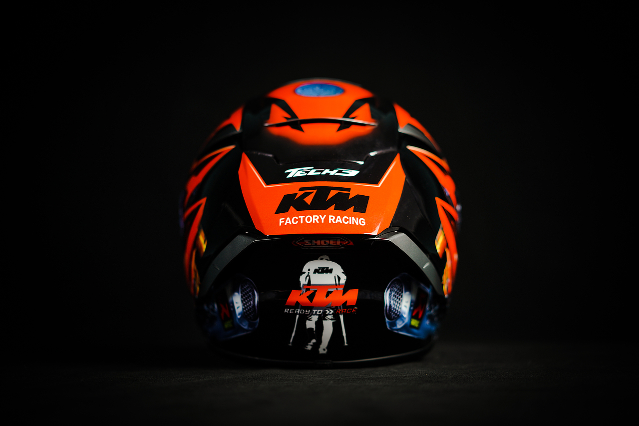 头盔涂装｜SHOEIX14 KTM 1290 Duke 联名头盔（图ZMzAwMzE1OTUy） - 其他手工艺 - 站酷设计师虎将贴花原创素材 - 站酷ZCOOL