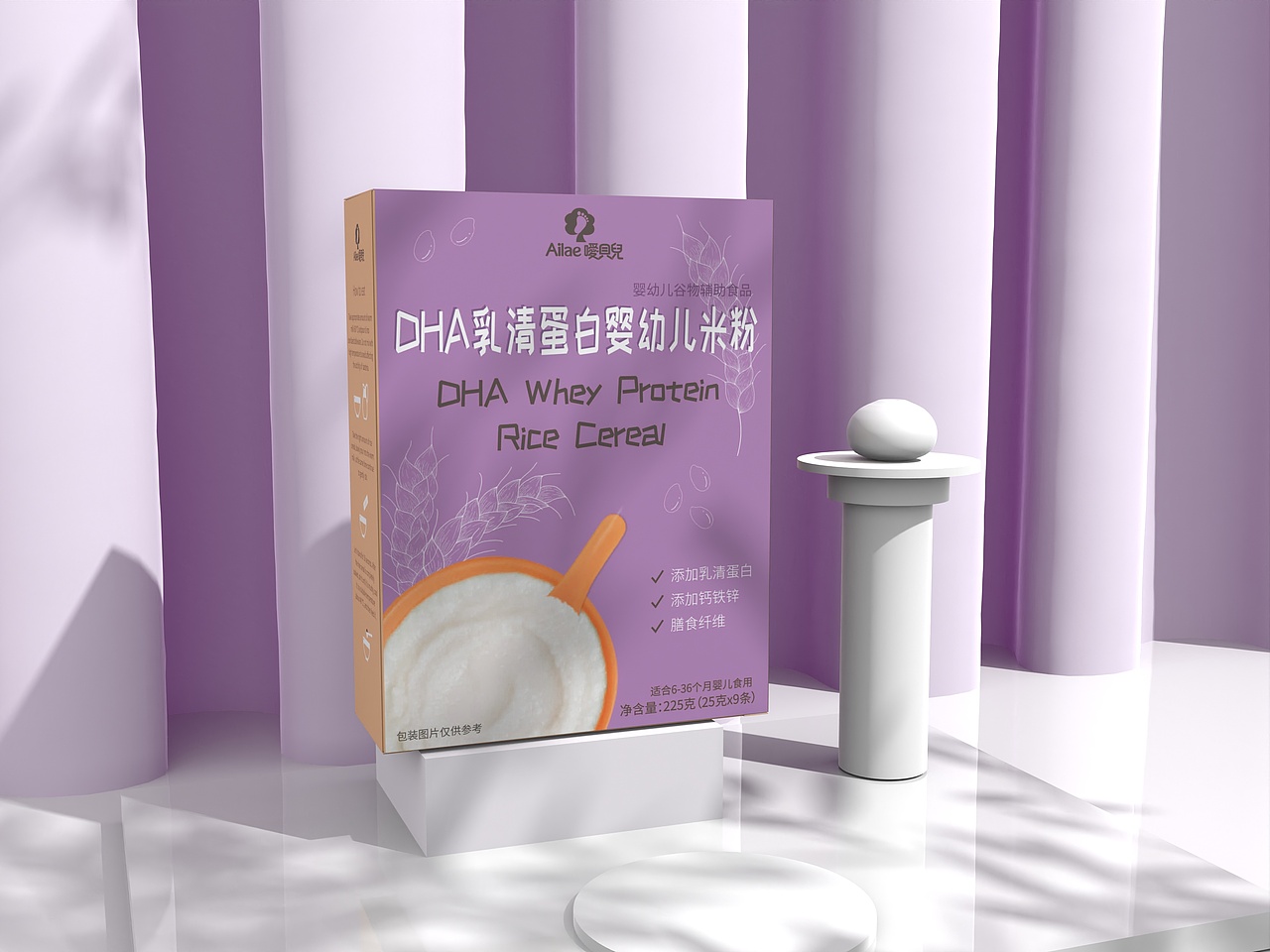 嬰兒米粉包裝設(shè)計（圖ZMzEwNDUxMjAw） - 包裝 - 站酷設(shè)計師七杯水WA7ER原創(chuàng)素材 - 站酷ZCOOL