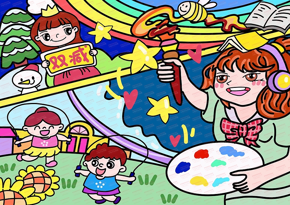 电脑作品 学生绘画 电脑绘画作品 中小学电脑绘画作品