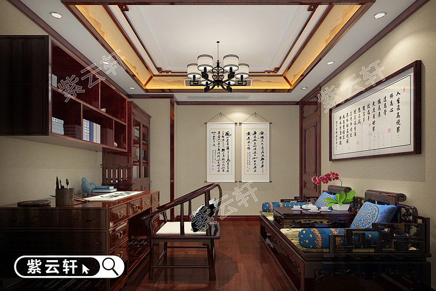 渐入佳境的南京古典中式装修装饰很难不心动（图ZMzQxNDkxMDcy） - 家装设计 - 站酷设计师紫云轩中式原创素材 - 站酷ZCOOL