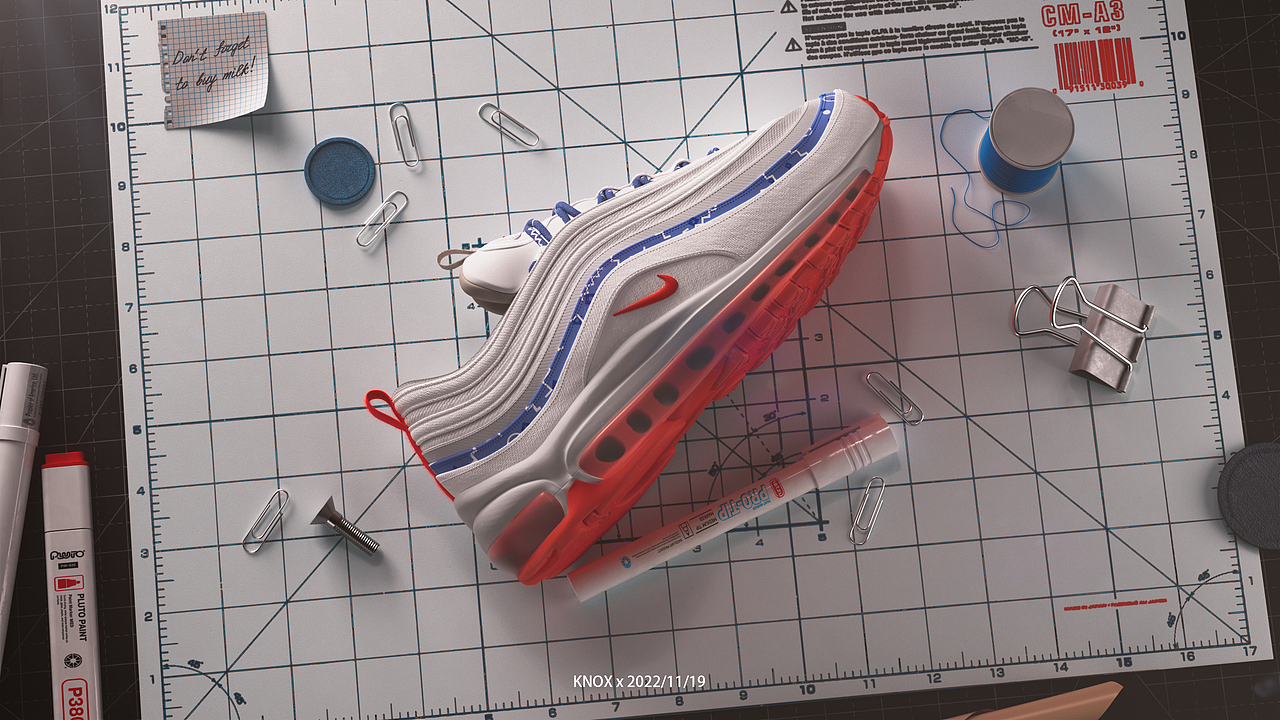 NIKE鞋类渲染（图ZMzI0NTMxOTky） - 产品 - 站酷设计师羊肉酒不喝汤了原创素材 - 站酷ZCOOL