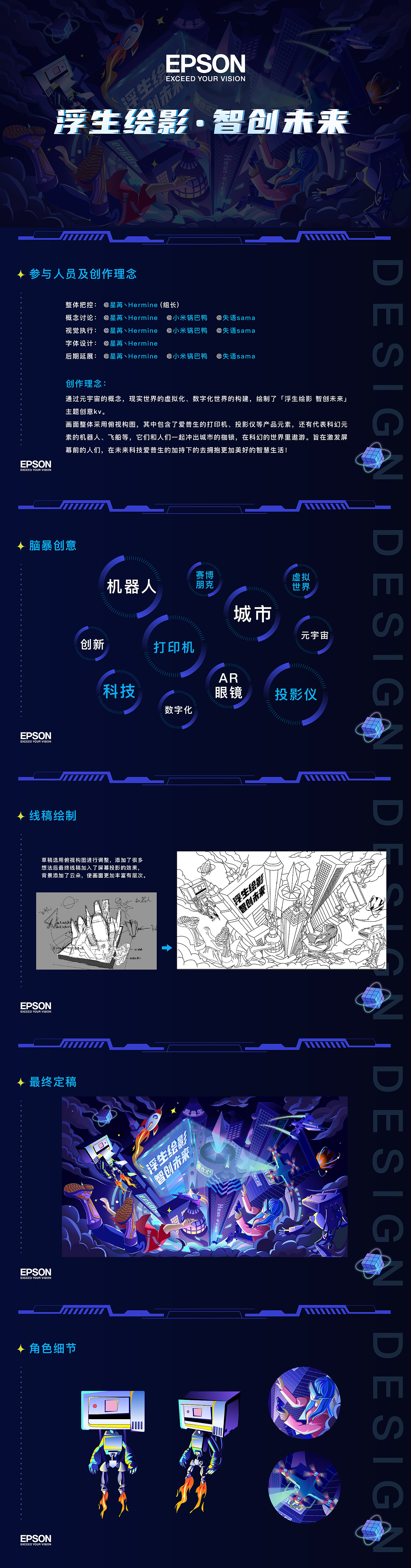 主视觉kv设计【浮生绘影 智创未来】