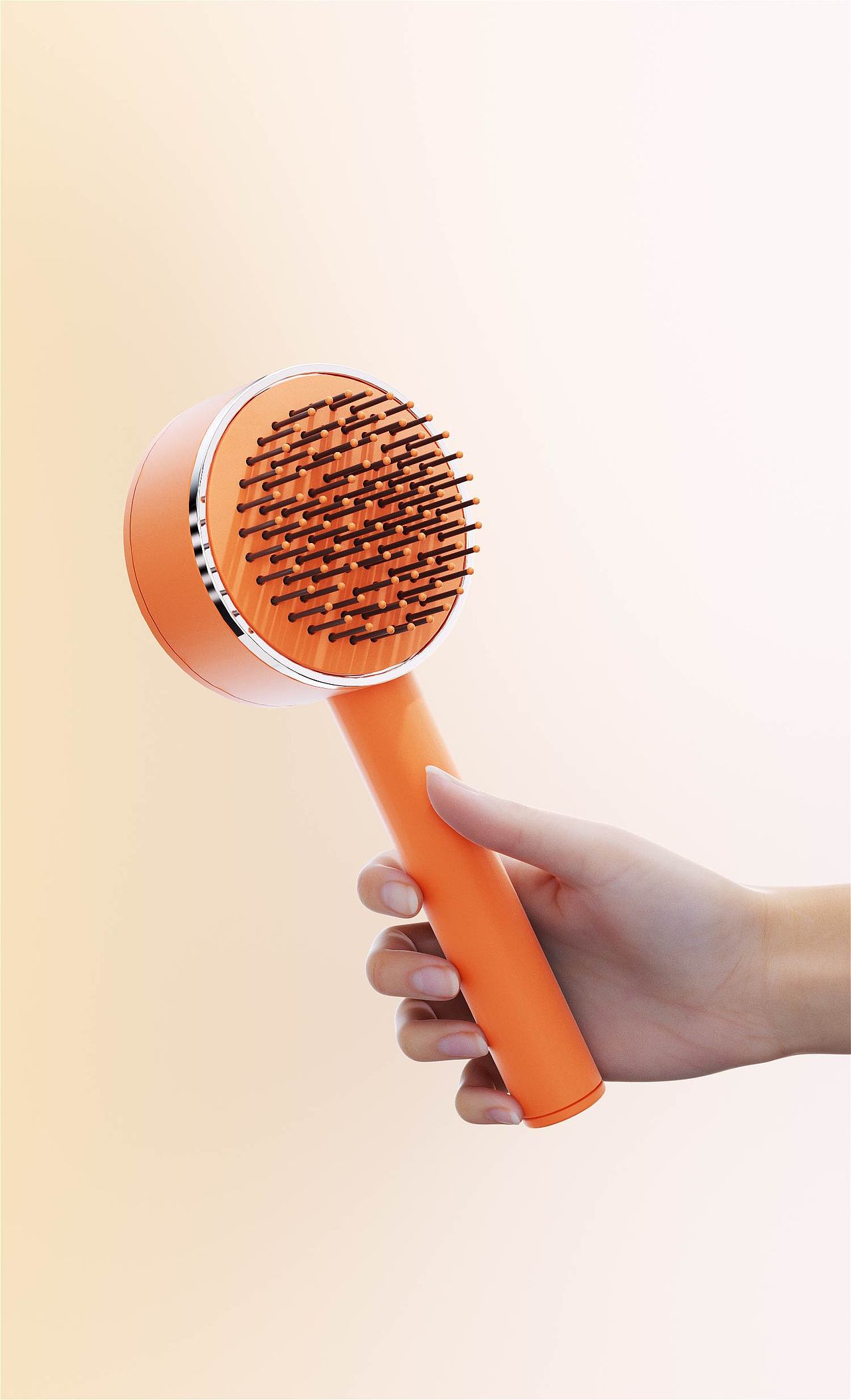 网红款中央3D按压气垫梳（图ZMzI2MDA2NTM2） - 其他三维 - 站酷设计师小二来碗小米粥原创素材 - 站酷ZCOOL