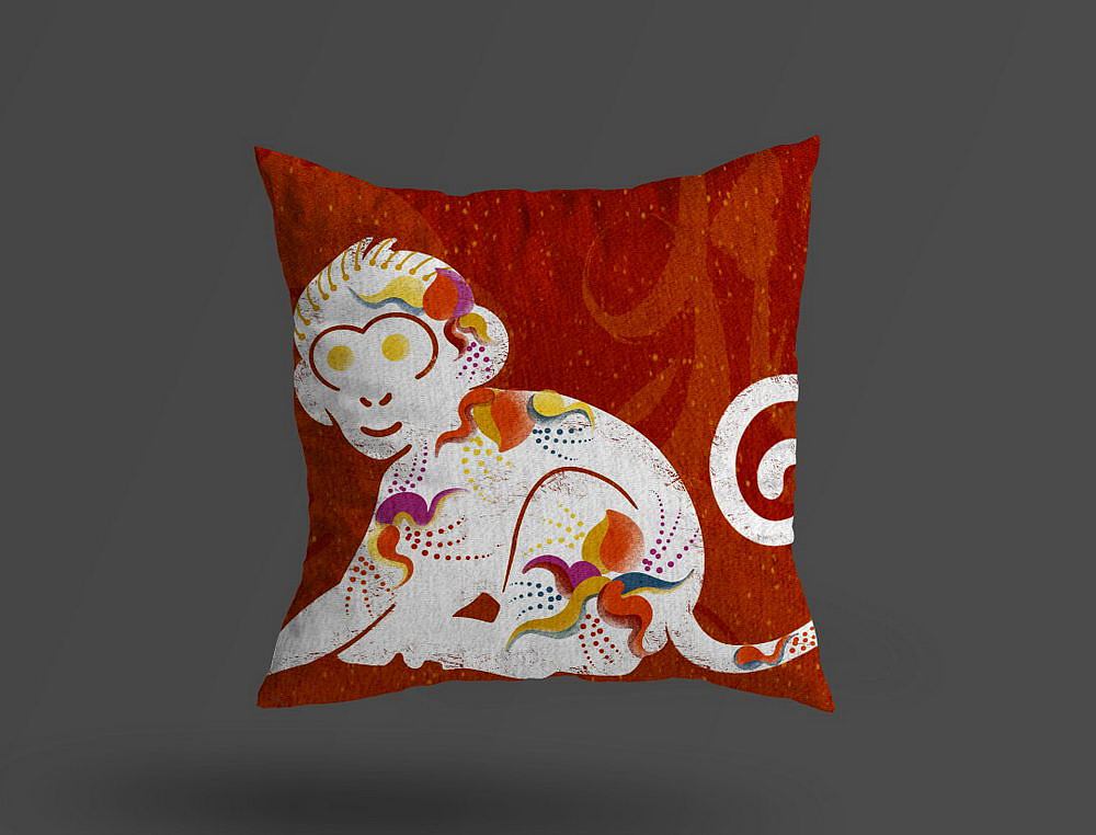 十二生肖肌理國(guó)風(fēng)紋樣插畫（上）兔龍蛇馬羊猴（圖ZMzI1MDYxNTcy） - 創(chuàng)作習(xí)作 - 站酷設(shè)計(jì)師視覺知原創(chuàng)素材 - 站酷ZCOOL