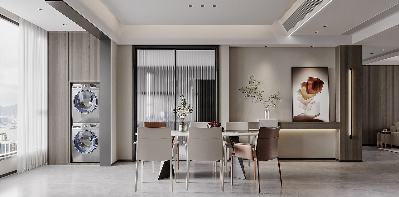 现代客餐厅空间