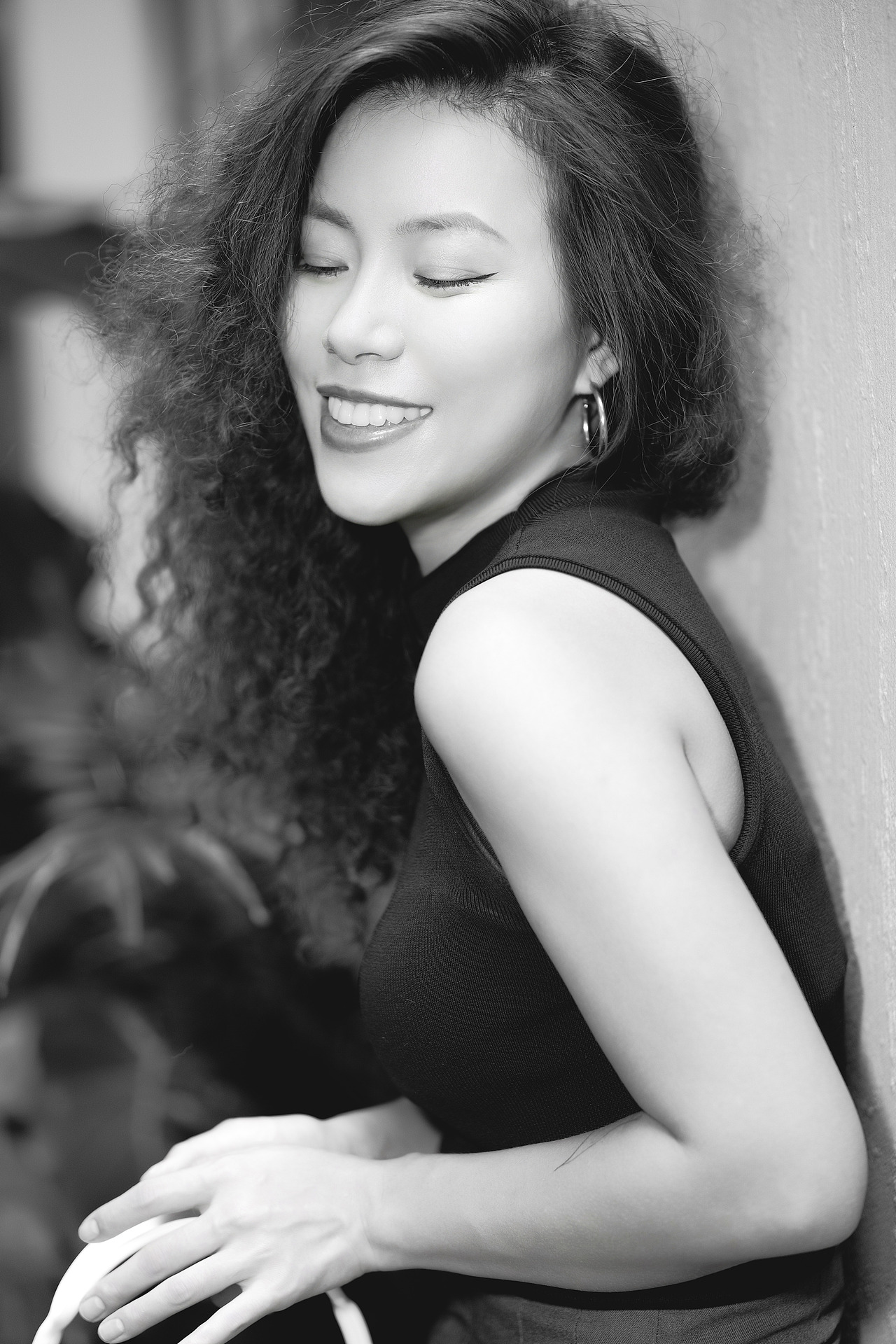 黑白美式辣妹（图ZMzUwNzc3MzY4） - 人像摄影 - 站酷设计师筱筱的鱼原创素材 - 站酷ZCOOL