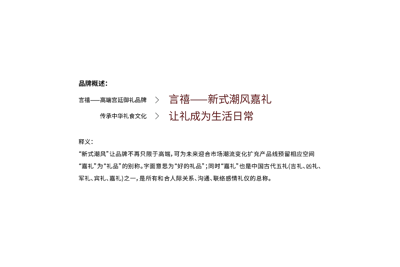 品牌丨言禧 品牌升级提案