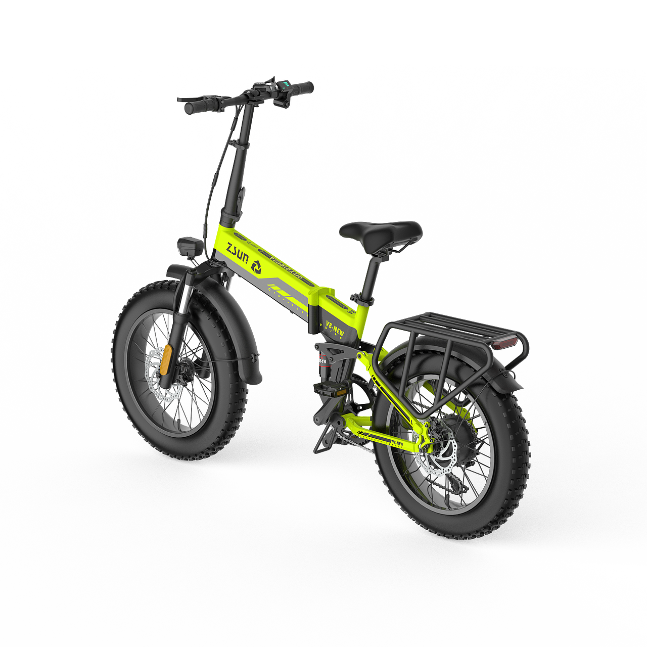 品牌电动自行车效果图渲染