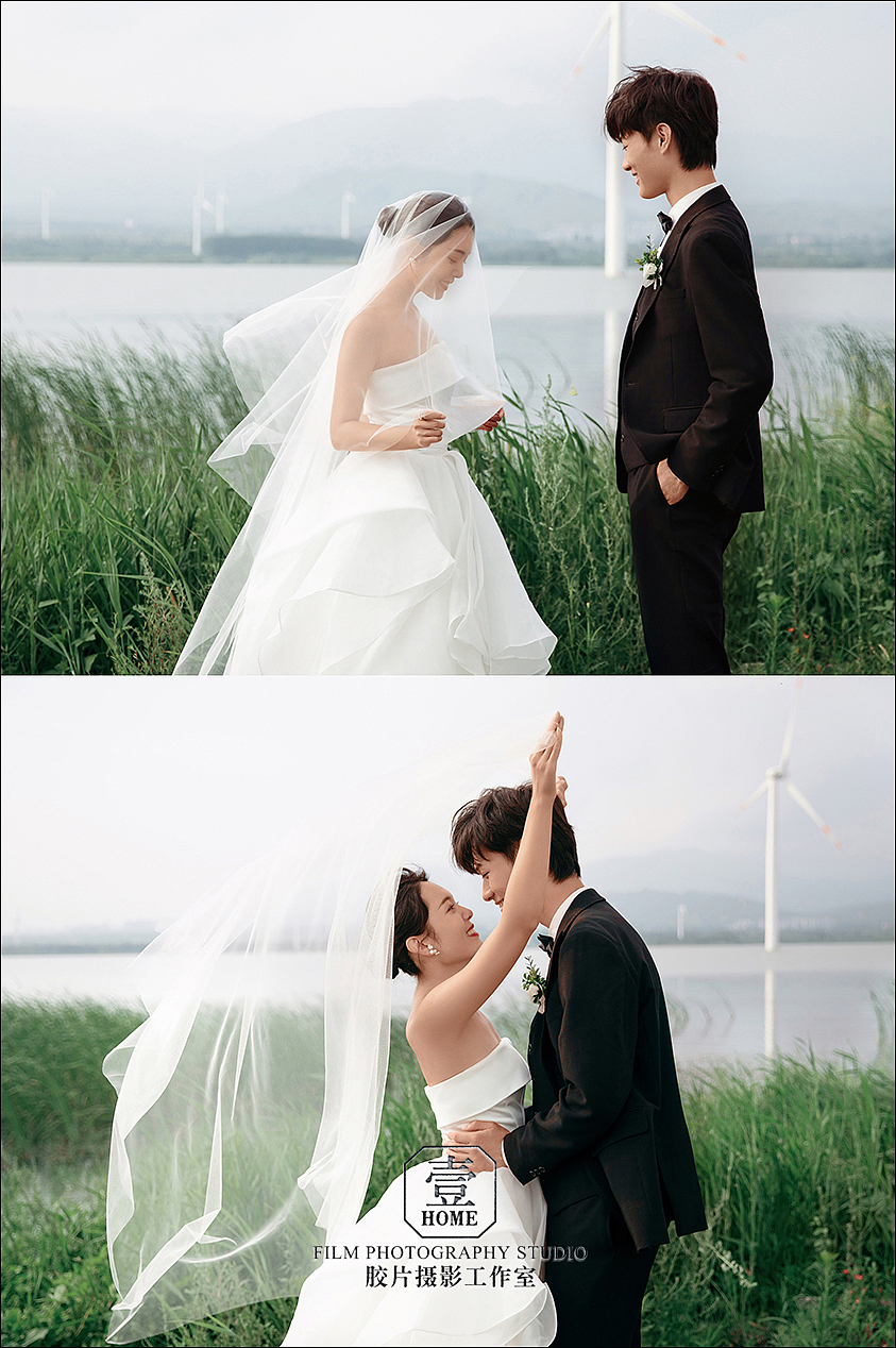 结婚必拍,早春电影感森系婚纱照,好看