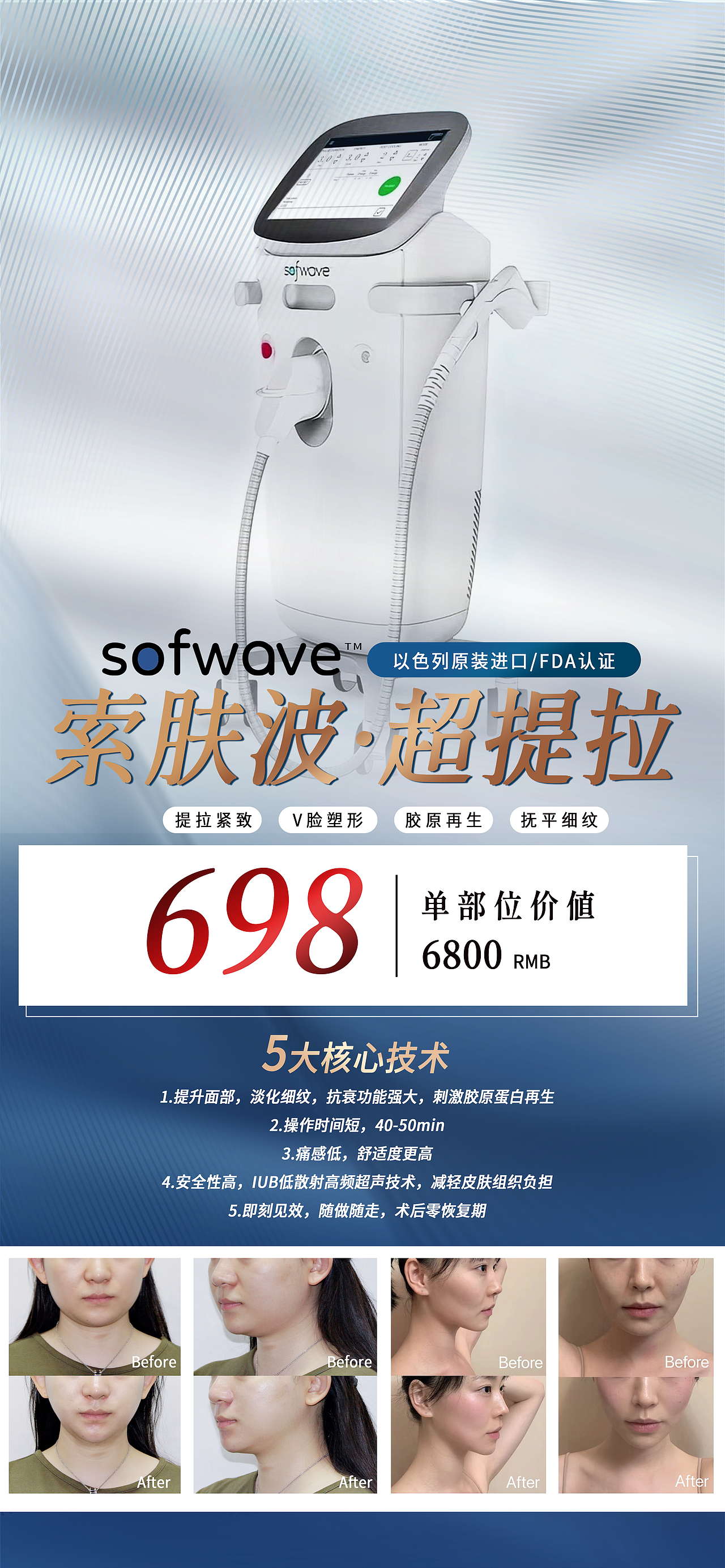 医美整形活动海报卡项海报