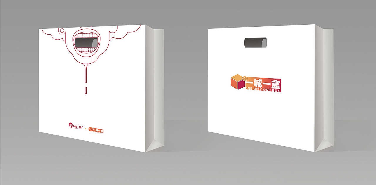 《一城一盒》包装设计（图ZMzE1MjA1MjMy） - 包装 - 站酷设计师火犀工作室原创素材 - 站酷ZCOOL