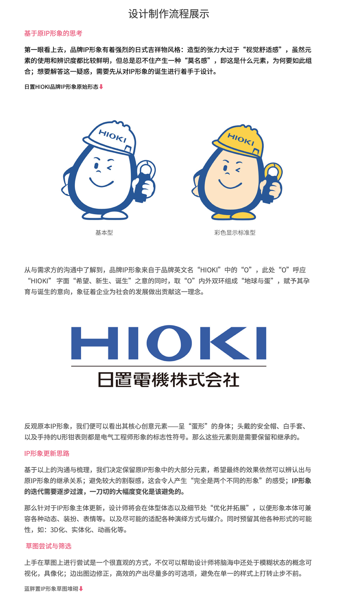 日置 / 品牌IP形象设计(全程梳理)