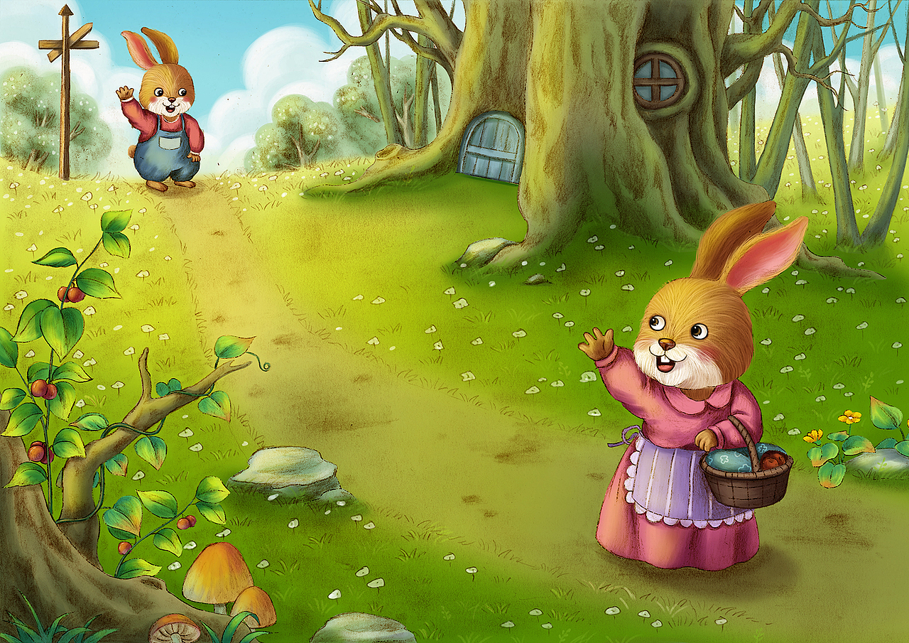 小兔子思思的出门记~