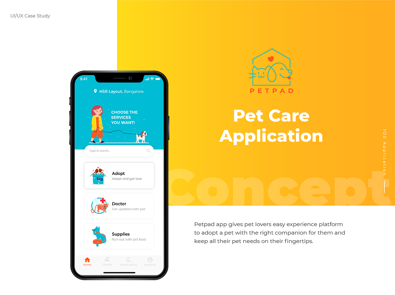 Pet App Care UI/UX Case Study_pals1993站酷ZCOOL