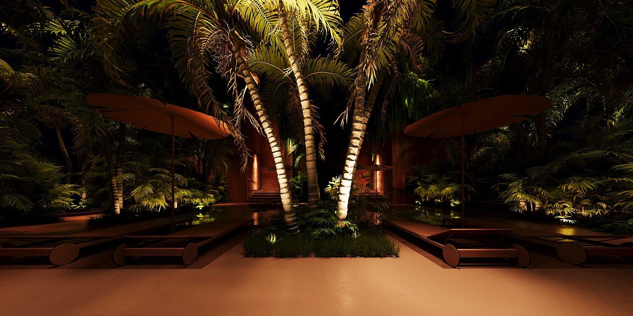 藏身在雨林的餐廳