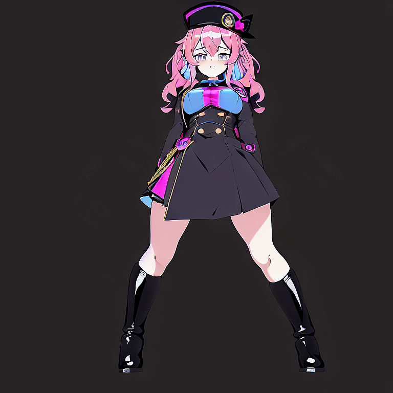 游戏人物cg创作