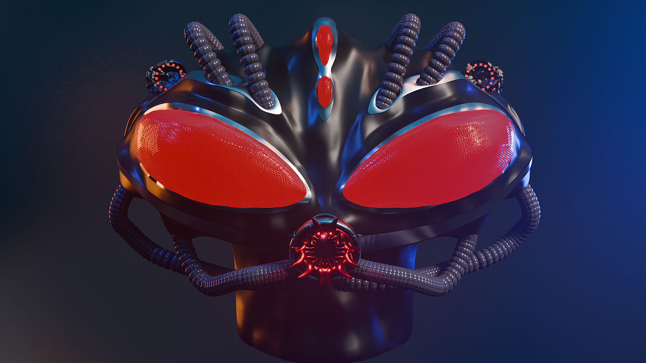 练习 - 好喜欢黑蝠喷啊!虽然傻傻的但有克系的恐怖感