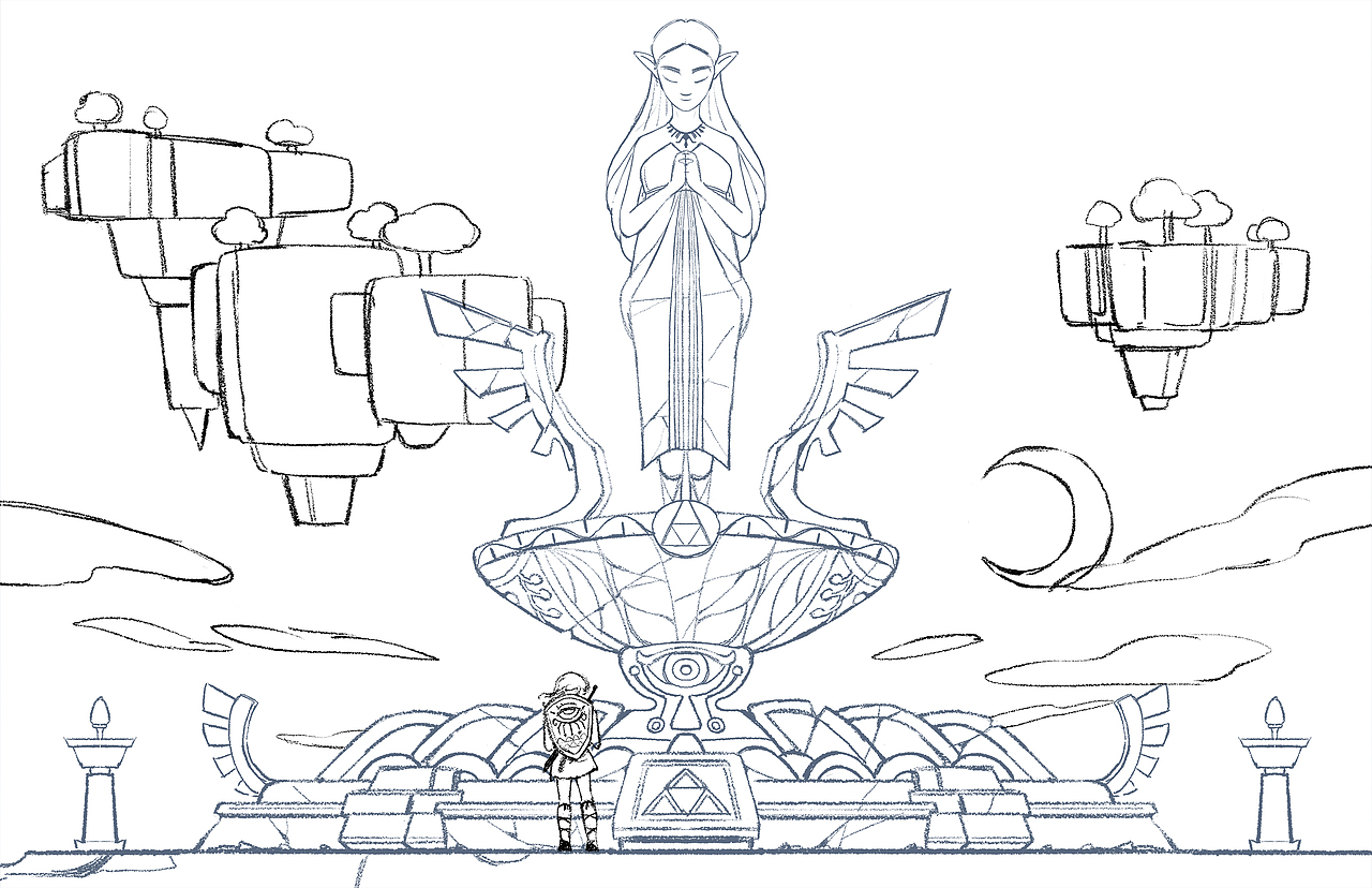 塞尔达王国之泪-倒计时同人