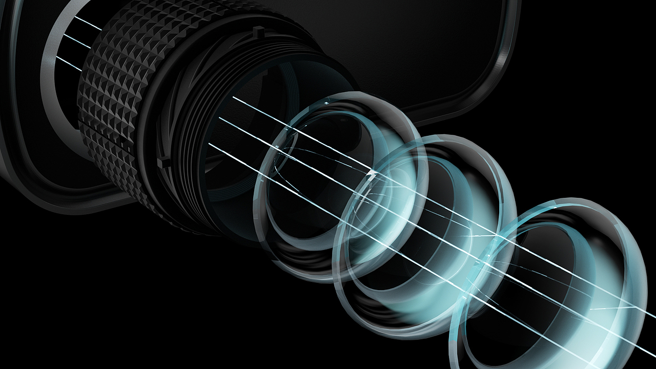 三月渲染练习 / 产品动画 - 投影仪