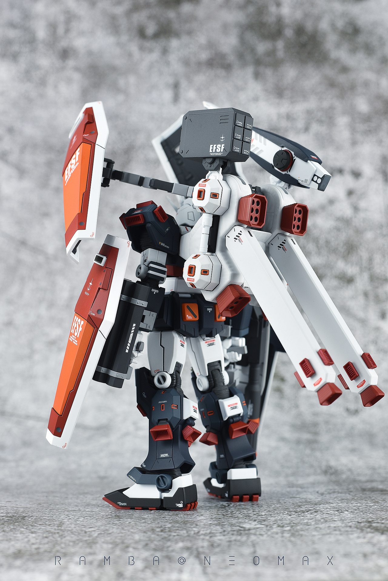 高达模型作品【hg fa-78全装备高达】