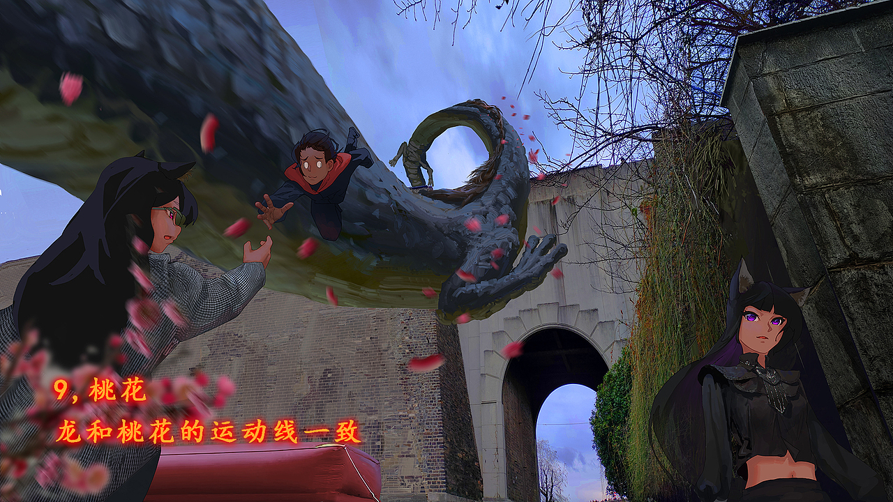 虎踞龙盘，桃花依旧