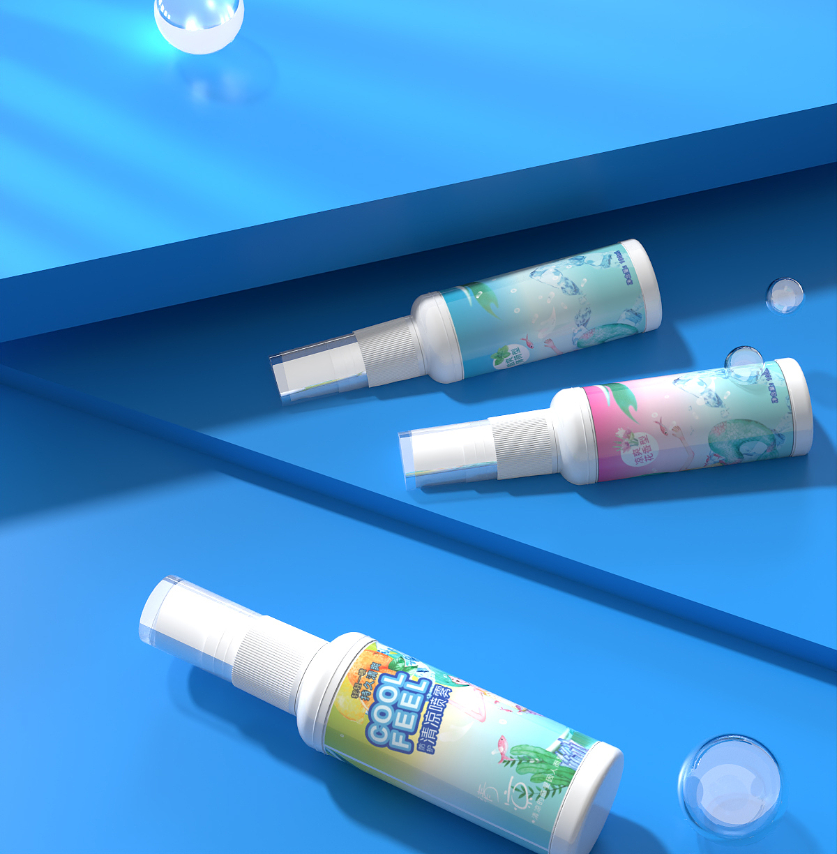 包装设计|贝贝熊驱蚊喷雾