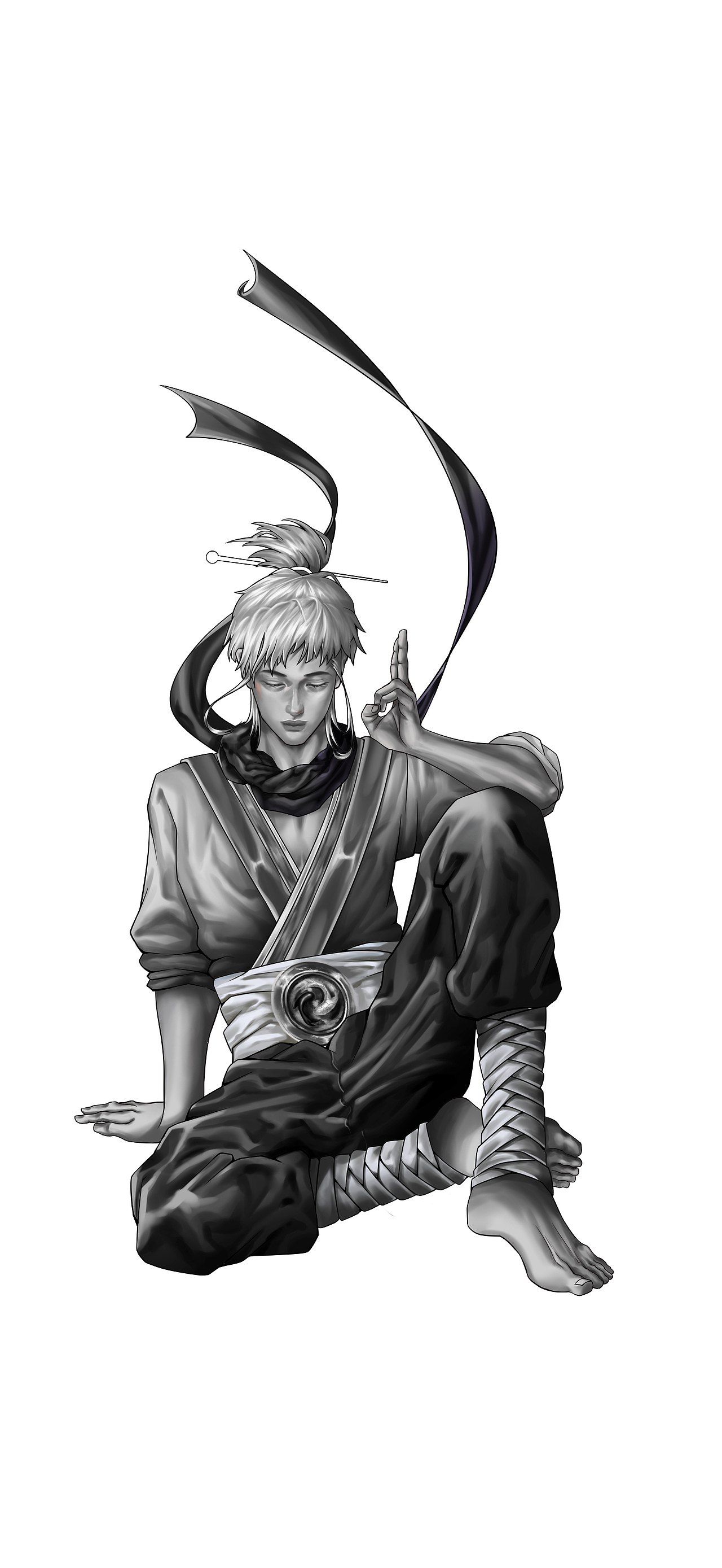 “爱恨如写意山水画”