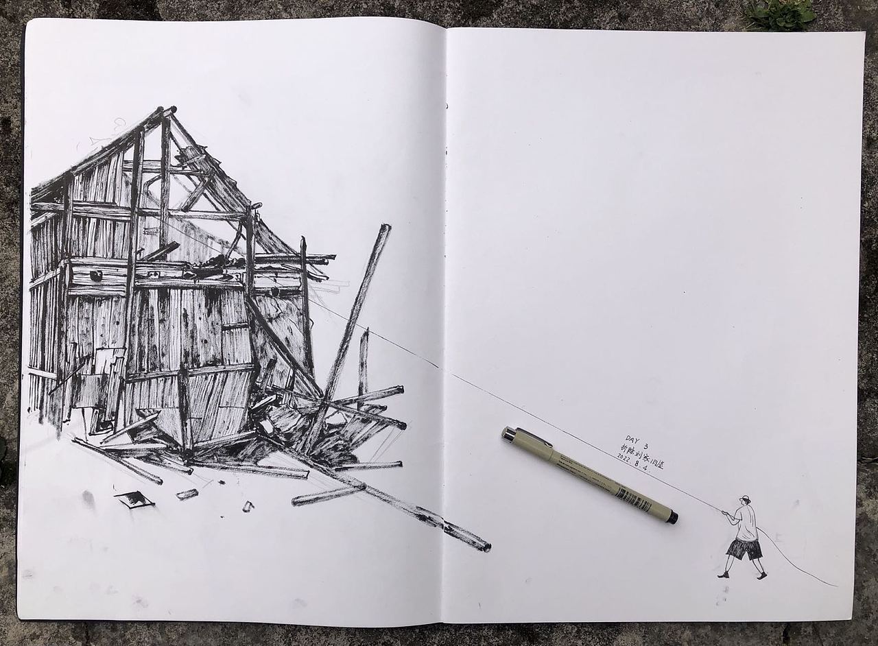 《共生》- 我在贵州画树皮（图ZMzI1ODc0NTMy） - 商业插画 - 站酷设计师菲非Fiona原创素材 - 站酷ZCOOL