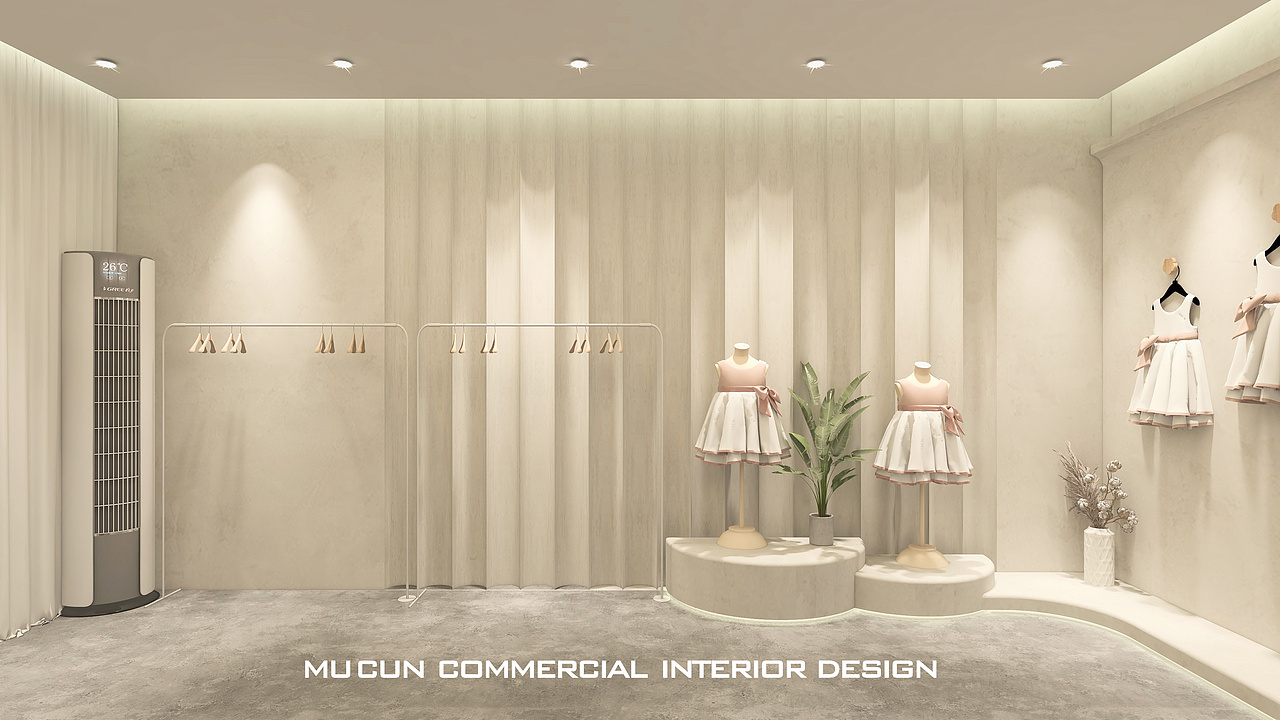 童装店直播间设计（图ZMzIzODE1Mjg4） - 商业空间设计 - 站酷设计师木村空间美学原创素材 - 站酷ZCOOL