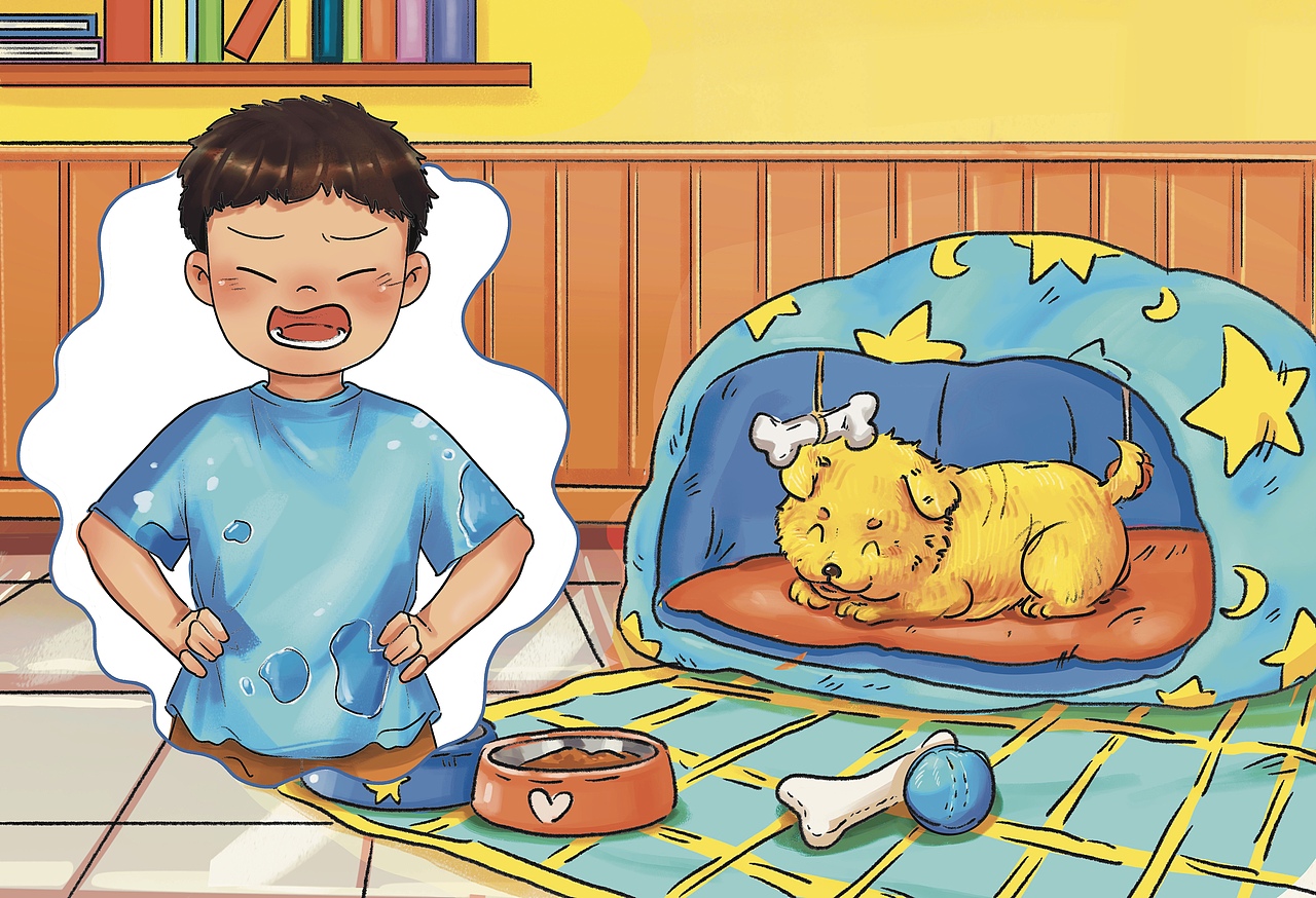 儿童教育绘本书籍《淘气包蹦蹦》