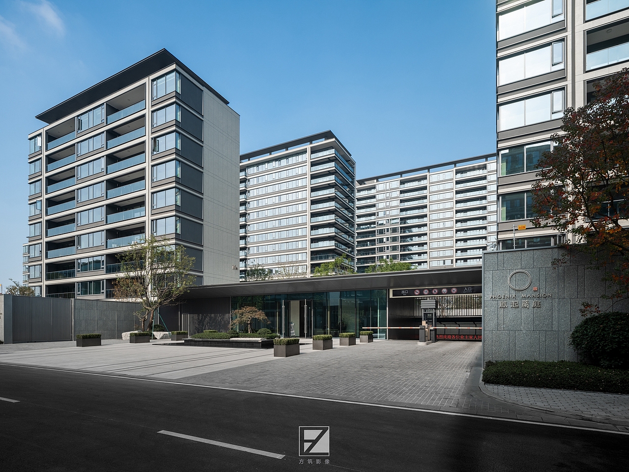 【上海方筑影像】--成都凤起籣庭住宅大区景观（图ZMzI0MTI3NDU2） - 环境/建筑摄影 - 站酷设计师上海方筑影像原创素材 - 站酷ZCOOL