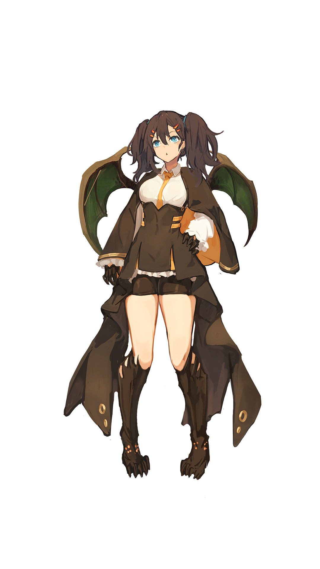 动漫人物立绘角色设计绘画参考素材