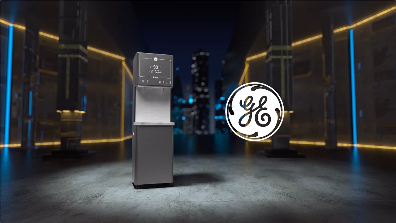 GE通用净水极睿系列智能商用直饮机（图ZMzI4ODY3NTQ0） - 动画/影视 - 站酷设计师微尘CG动画原创素材 - 站酷ZCOOL