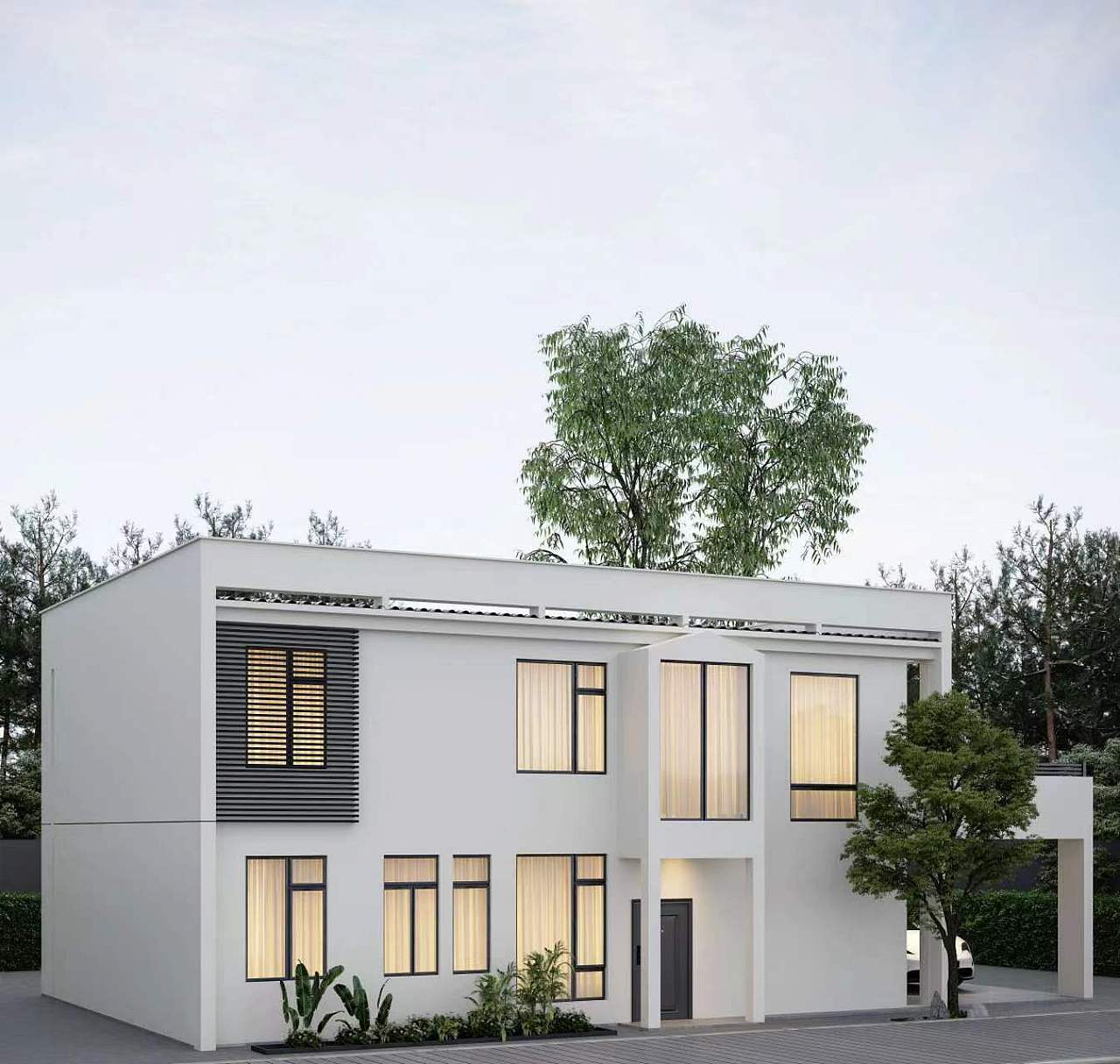 乡村自建别墅就这么设计（图ZMzQ1MzA3Mzg0） - 家装设计 - 站酷设计师一束梨花i原创素材 - 站酷ZCOOL